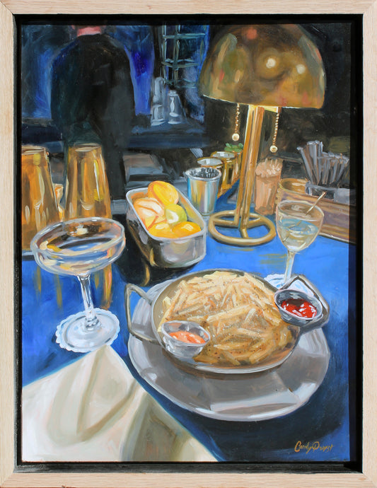 Truffle Fries and Dirty Martinis