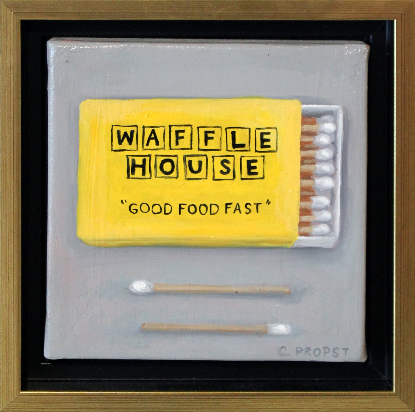 Waffle House Matchbook