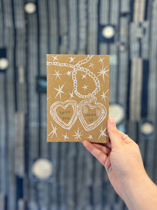 Love You, Mean It Card