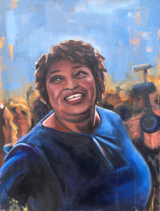 stacey abrams portrait oil on canvas 18x24 2020 9